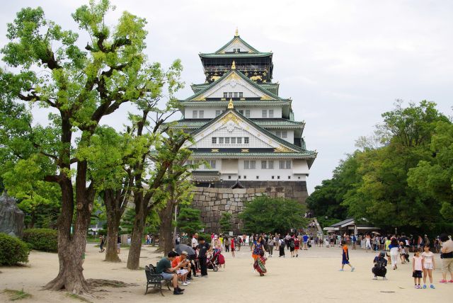 大阪城(2015年)[2]本丸～大阪城公園駅の写真ページ