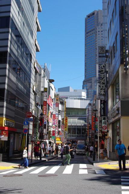 京王井の頭線の渋谷駅。