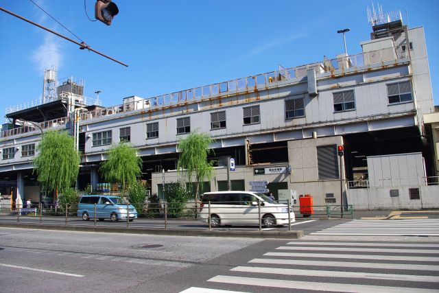 築地市場の建物。