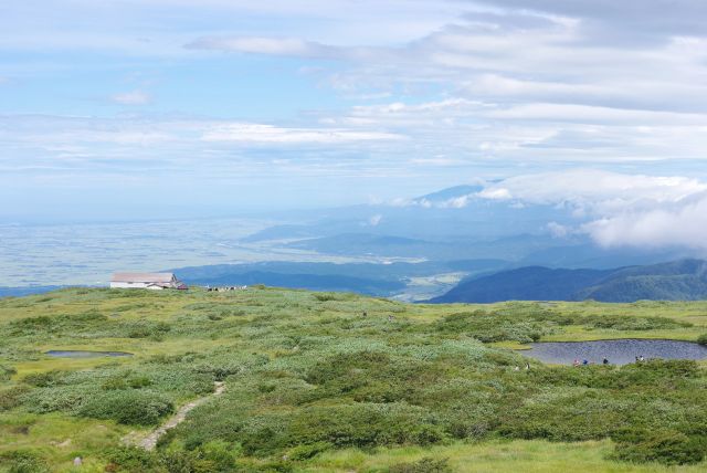 天国のような素晴らしい景色をしばらく体感。ここで折り返します。