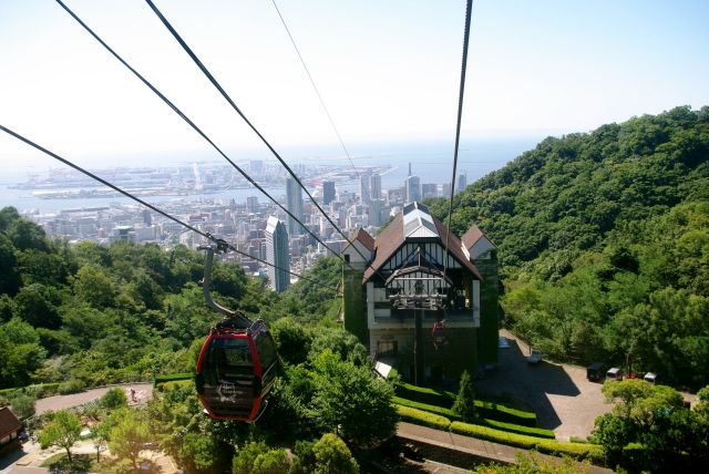 神戸布引ロープウェイ、布引ハーブ園の写真ページへ