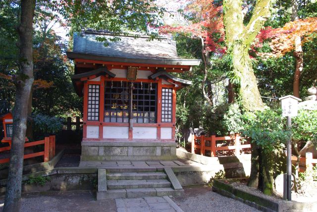 大山咋神・大物主神を祭神とする日吉社。