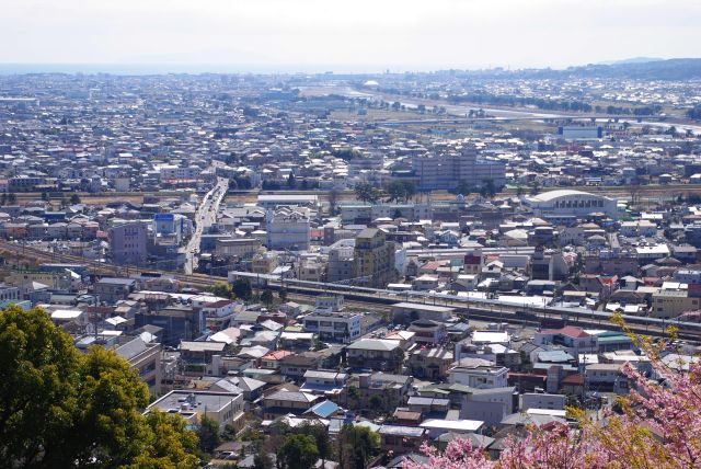 松田駅、新松田駅周辺。