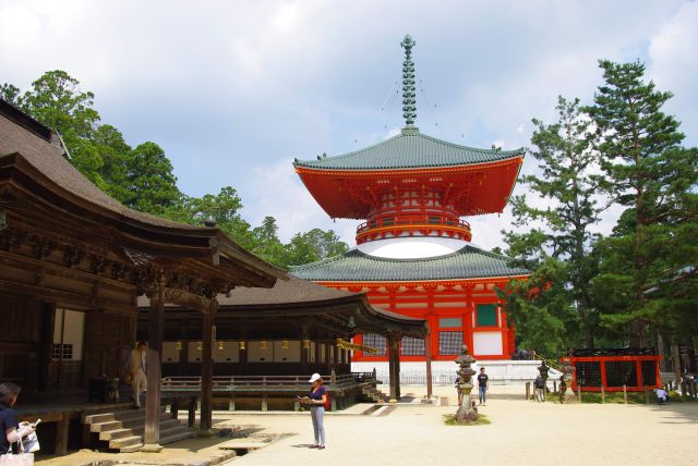 高野山・壇上伽藍の写真ページ