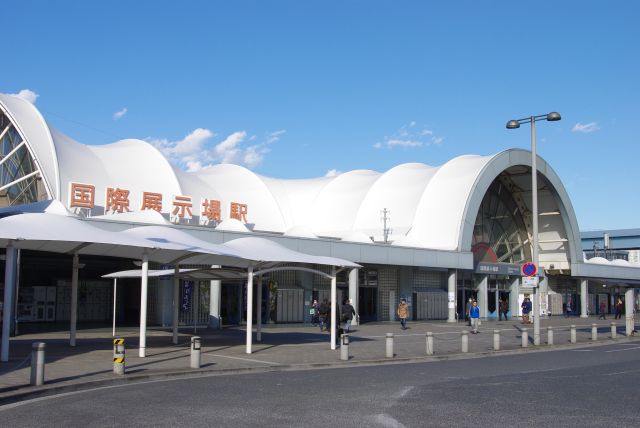 りんかい線の国際展示場駅。