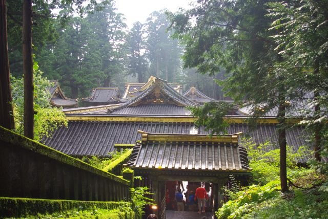 沢山の屋根が見える。