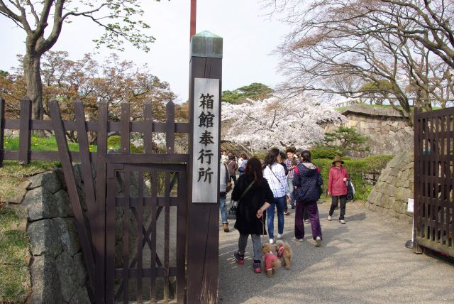 五稜郭は元は箱館奉行所。