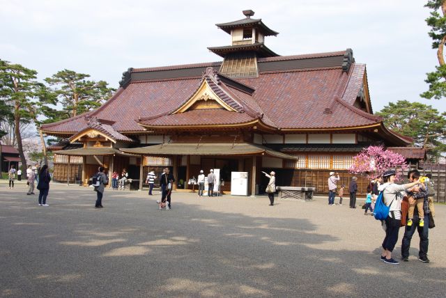 箱館奉行所の建物。