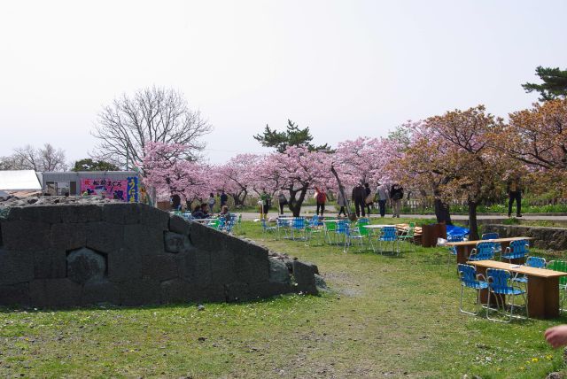 お祭りの雰囲気。