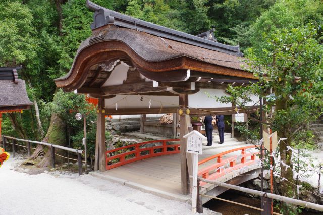 重要文化財の片岡橋。