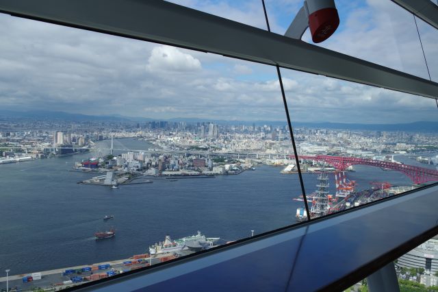 展望台内の風景。