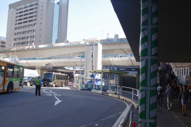 一帯が工事中で変化を繰り返す渋谷駅東側。