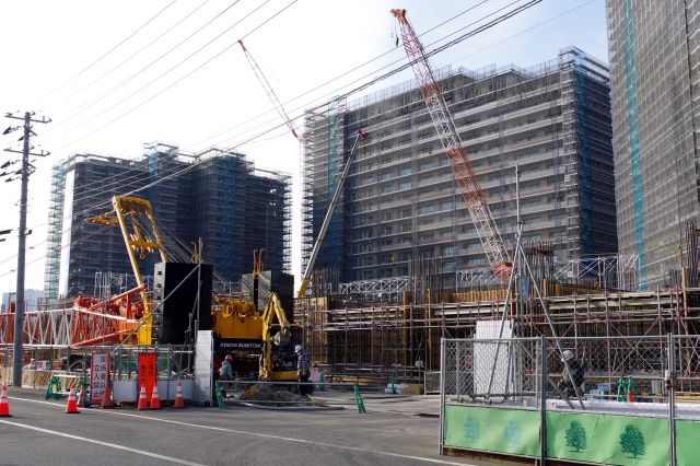 晴海・東京オリンピック選手村建設地(2019年)の写真ページ