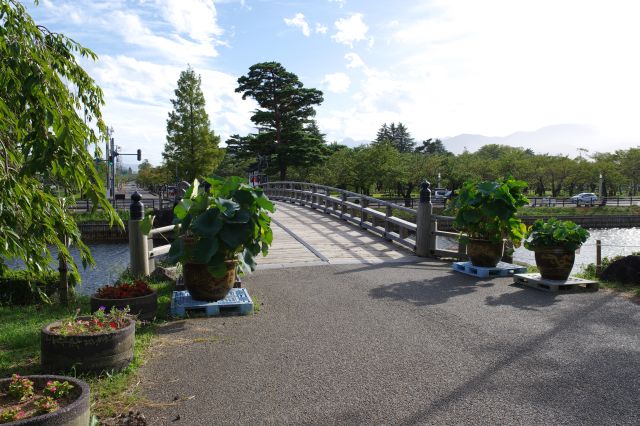 渡ってきた極楽橋。