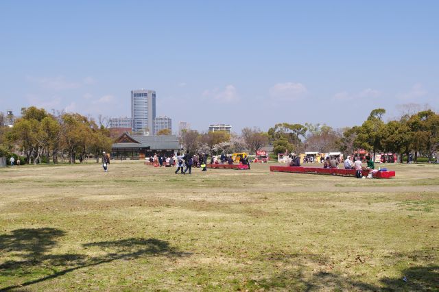 心地よい園内を一周しました。