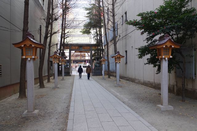 都会の神社らしい雰囲気です。