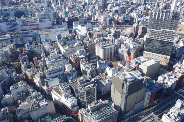 池袋駅前の繁華街。