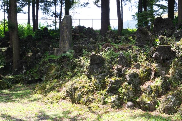 富士山溶岩流原形。