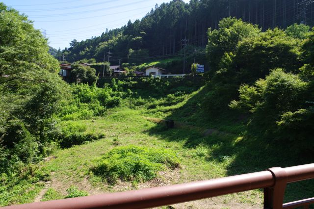 渡った先には檜原街道。