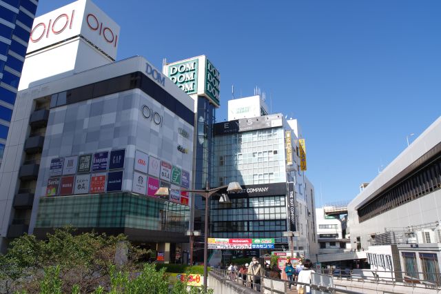 北側には大宮マルイ等。