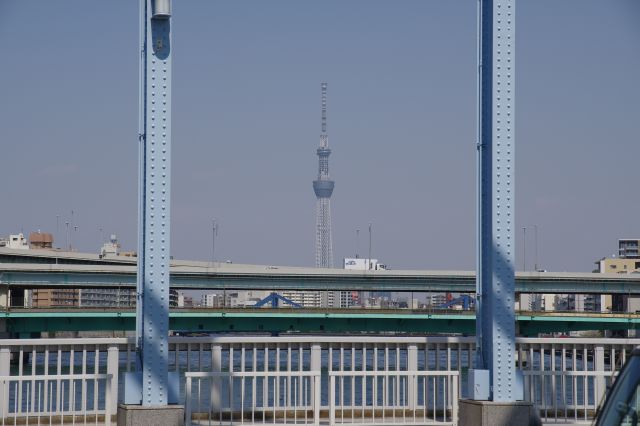 東京スカイツリーも顔を出します。