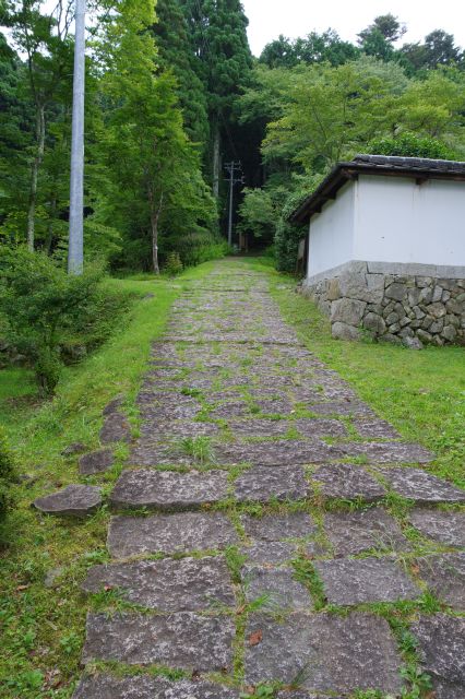 序盤から結構急な坂道です。