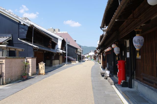 川原町の古い町並みの写真ページ