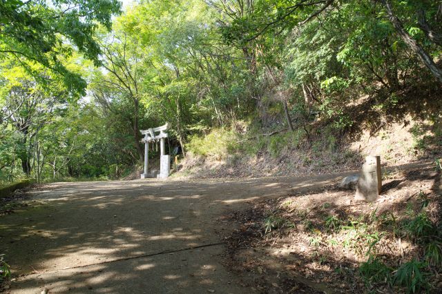 十丁石の所に中宮があります。