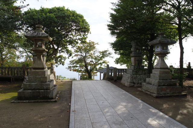 さて天空の鳥居へと向かいます。