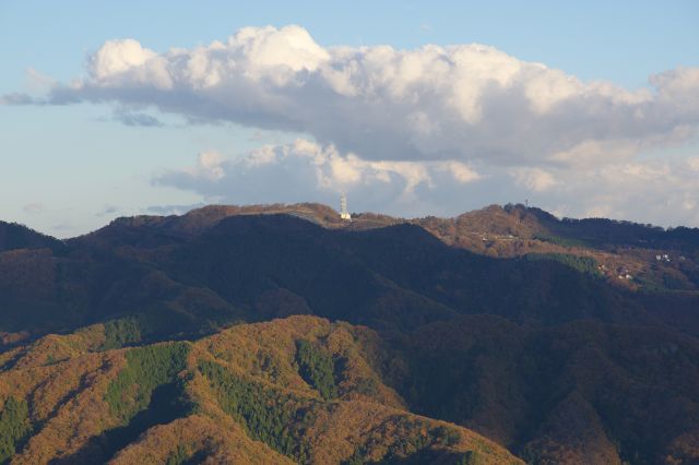 山並もきれいです。