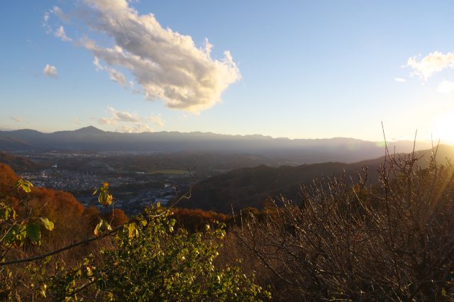 夕日が段々輝きを増していきます。