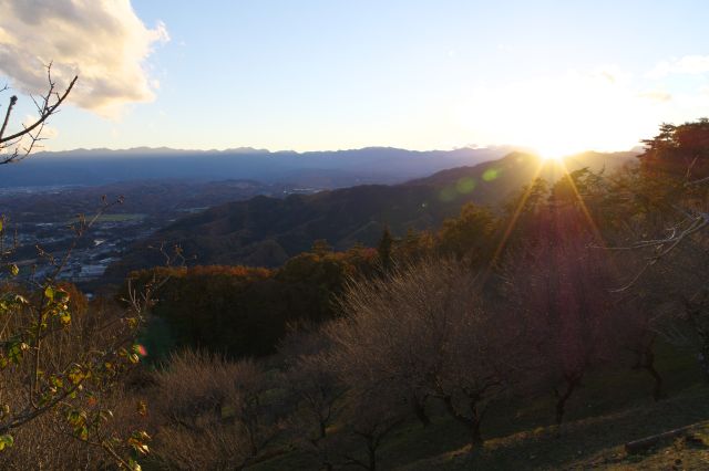 夕日が沈むみどんどん寒くなります。