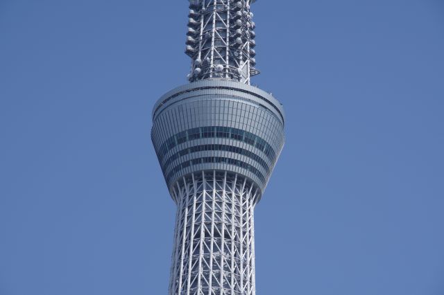 東京スカイツリーの第1展望台。