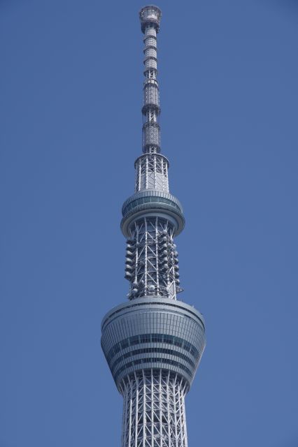 東京スカイツリーの頂上部。