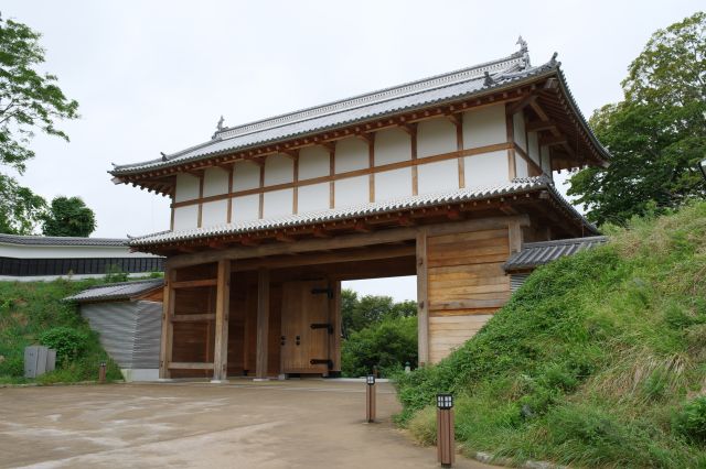 水戸城跡（大手門、二の丸角櫓）の写真ページ