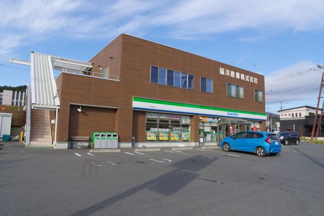 コンビニがあるのはこの人口規模では珍しいとのこと。