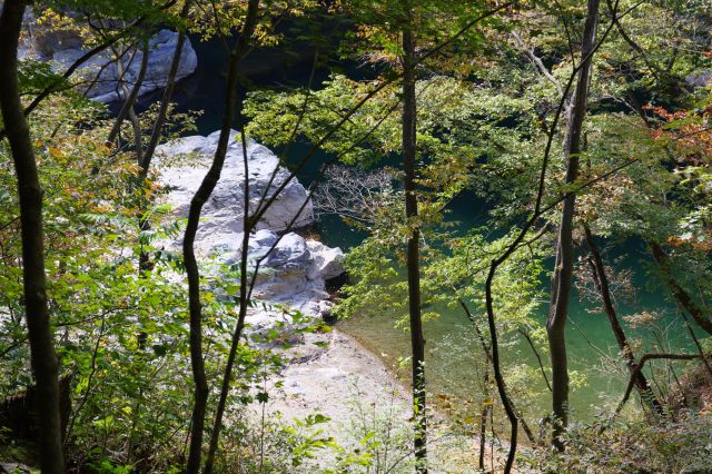 鬼怒川が見えてきました。