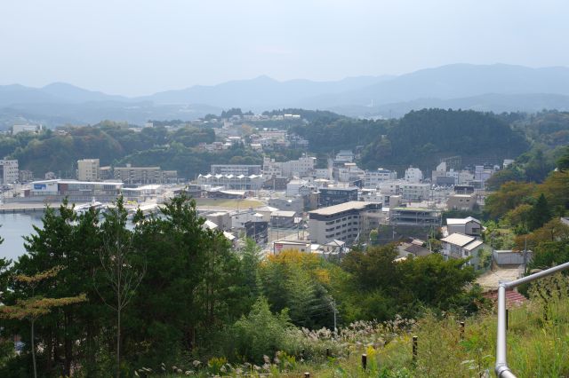 こちらの内陸部も被災し復興した地域。