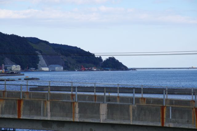 海沿いの風景。