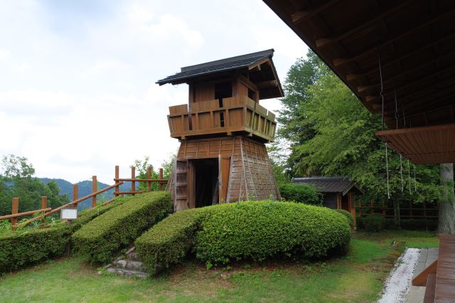 物見櫓があります。