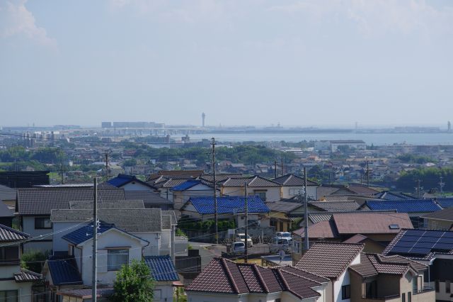 セントレアの中心部が見えます。