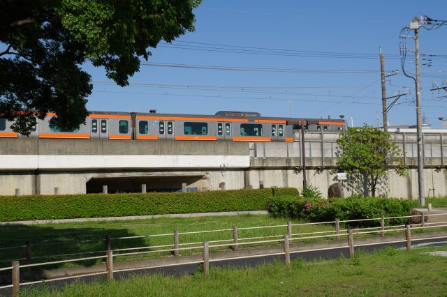 終始武蔵野線の存在感。