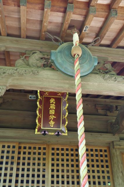 武蔵国分寺の額。