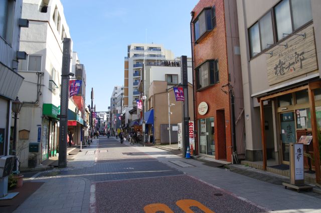 この左は溜屋横町で、この付近からようやく「北品川宿」です。