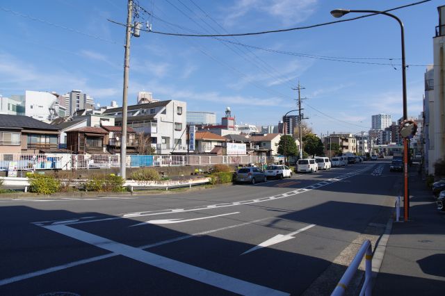 旧目黒川沿いの地域です。