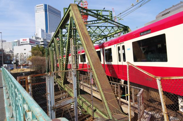 迫力ある列車たち。